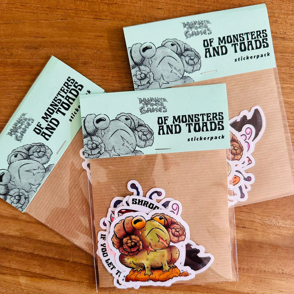 Stickerpack - Of Monsters And Toads